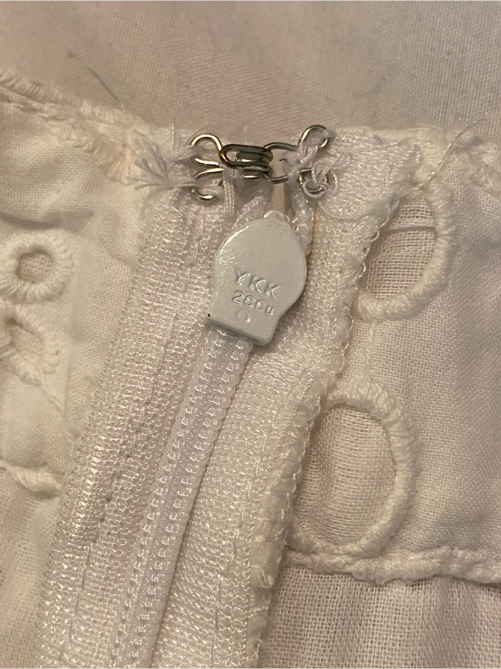 Sunny Leigh White Eyelet Mini Skirt - Picture 4 of 7